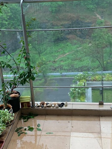 Balcony in 2 BHK Apartment at Universal The Oasis, Cbd Belapur Sector 30 – for Sale