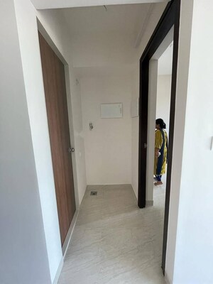 Building Lobby in 2 BHK Apartment at Lodha Crown Quality Homes, Majiwada – for Rent