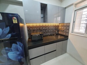 Kitchen in 1 BHK Apartment at Lodha Amara, Kolshet Road – for Rent