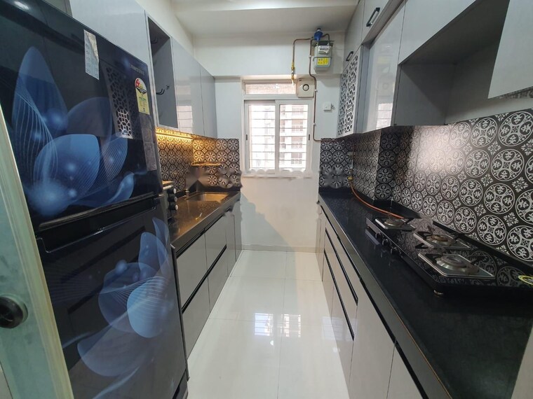 Kitchen, lodha-amara 1 Bedroom 453 Sq.Ft. Apartment In Kolshet Road Thane 9509239