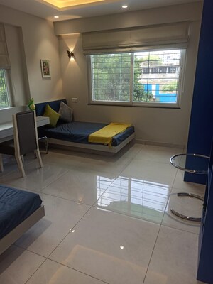 Bedroom in 2 BHK Apartment at Kumar Hill View Residency, Kothrud – for Sale