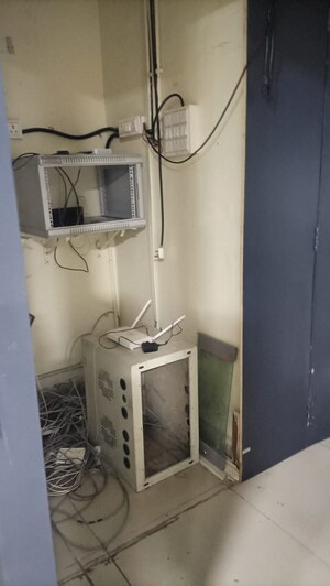 Bathroom in  Office Space at Rupa Solitaire, Kopar Khairane – for Rent