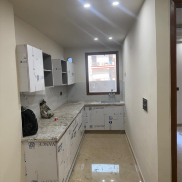Kitchen in 3 BHK Builder Floor at Chattarpur – for Sale