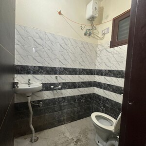 Bathroom in 1 RK Builder Floor at Katwaria Sarai – for Rent