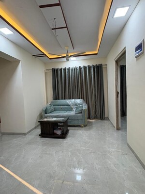 Living Room in 2 BHK Apartment at Vaishnavi Virat CHS, Virar West – for Sale