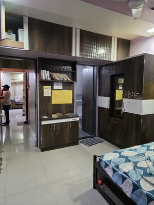 Living Room in 2 BHK Apartment at Woodland Avenue, Kothrud – for Rent