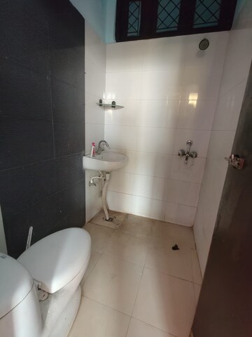 Bathroom in 2 BHK Builder Floor at A and M Shakti Plaza, Shakti Khand Iii – for Rent