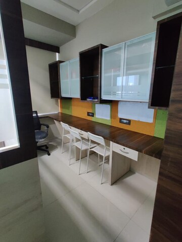 Kitchen in  Office Space at Kamdhenu 23 West, T.T.C. Industrial Area – for Rent