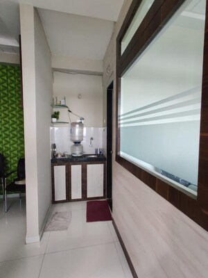 Building Lobby in  Office Space at Kamdhenu 23 West, T.T.C. Industrial Area – for Rent