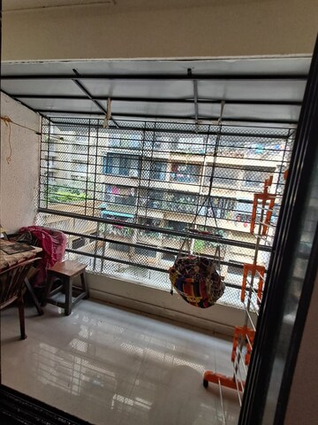 Balcony in 1 BHK Apartment at Azeem Heights, Kharghar Sector 34c – for Sale