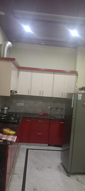 Kitchen in 2.5 BHK Builder Floor at E Block Shastri Nagar – for Rent