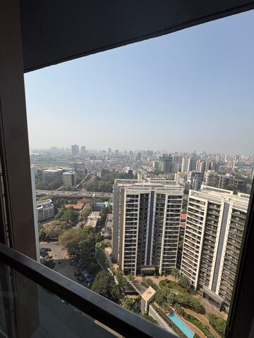 Balcony in 2 BHK Apartment at Adani Ten BKC, Bandra East – for Rent