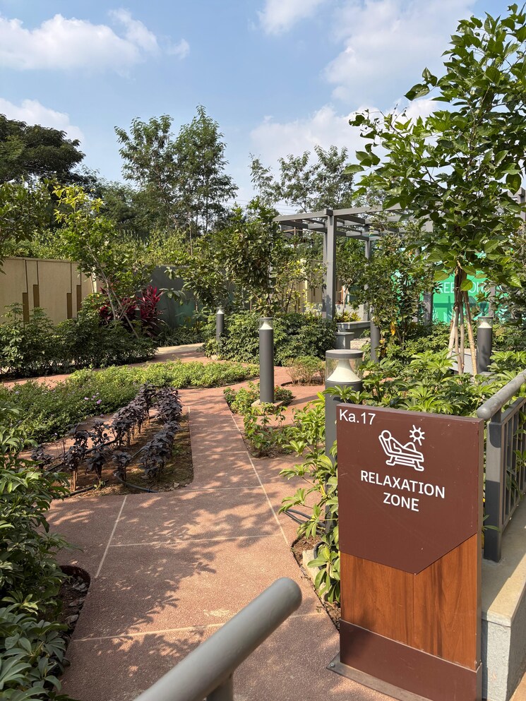 Garden, godrej-park-ridge 2 Bedroom 503 Sq.Ft. Apartment In Manjari Pune 9509426