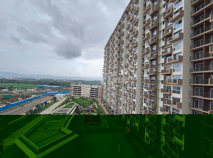 Exterior View, godrej-boulevard 3 Bedroom 789 Sq.Ft. Apartment In Manjari Pune 9509475