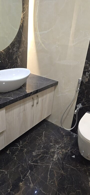 Bathroom in 3 BHK Apartment at Indiabulls Blu, Worli – for Rent