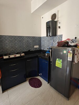 Kitchen in 2 BHK Apartment at Lodha Crown Quality Homes, Majiwada – for Rent