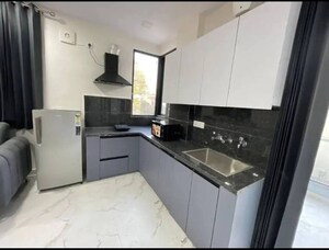 Kitchen in 2 BHK Builder Floor at Chattarpur – for Rent