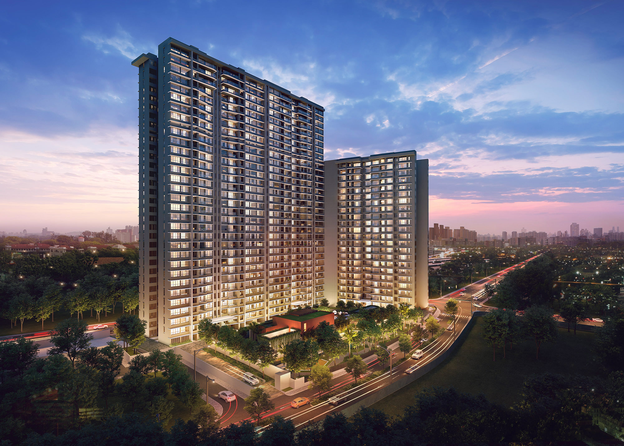 3 BHK + Pooja Room Apartment For Sale in Kalpataru Magnus