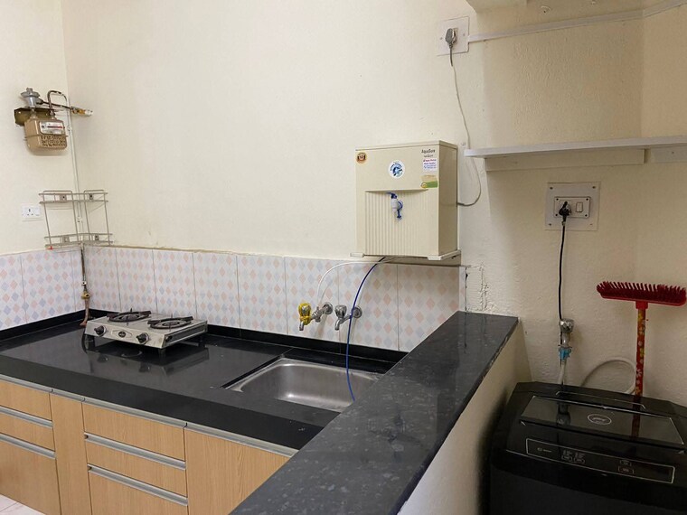 Kitchen, magarpatta-daffodils-apartment 2 Bedroom 1050 Sq.Ft. Apartment In Hadapsar Pune 9509656