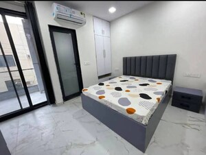 Bedroom in 1 BHK Builder Floor at Chattarpur – for Rent