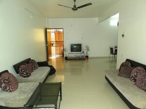 Living Room in 2 BHK Apartment at Sanewadi – for Rent