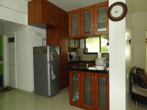 Kitchen in 2 BHK Apartment at Sanewadi – for Rent
