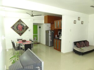 Living Room in 2 BHK Apartment at Sanewadi – for Rent