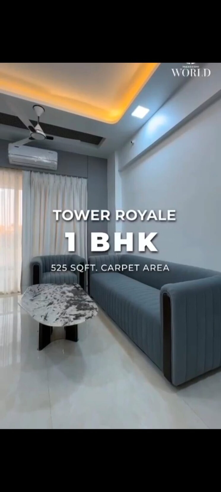 Living Room, mangeshi-city-i 2 Bedroom 780 Sq.Ft. Apartment In Kalyan West Thane 9509685