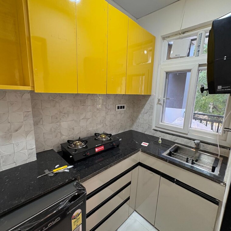 Kitchen, sector 9 1 Bedroom 1100 Sq.Ft. Builder Floor In Sector 9 Gurgaon 9509738