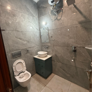 Bathroom in 2 BHK Builder Floor at Sunny Enclave – for Rent