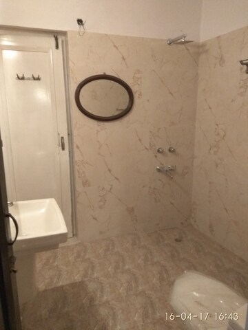 Bathroom in 3 BHK Builder Floor at Green Park Extension – for Rent