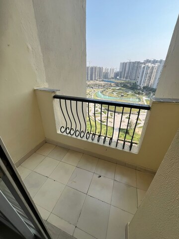 Balcony in 2 BHK Apartment at Prateek Wisteria, Sector 77 – for Rent