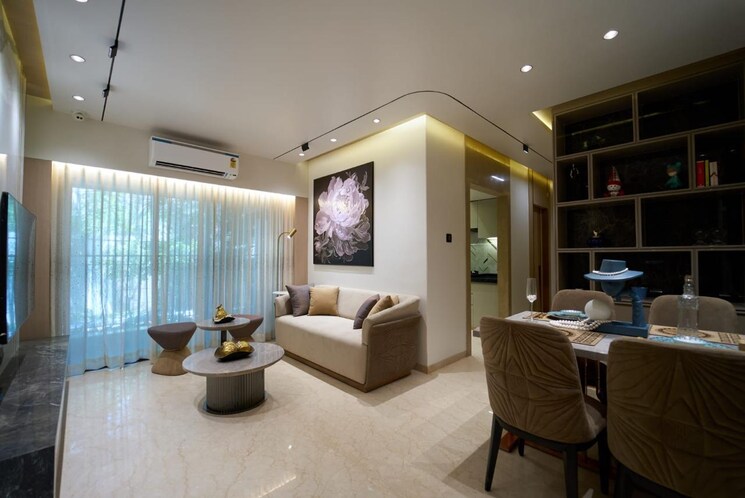 Living Room, regency-anantam 1 Bedroom 520 Sq.Ft. Apartment In Dombivli East Thane 9509746