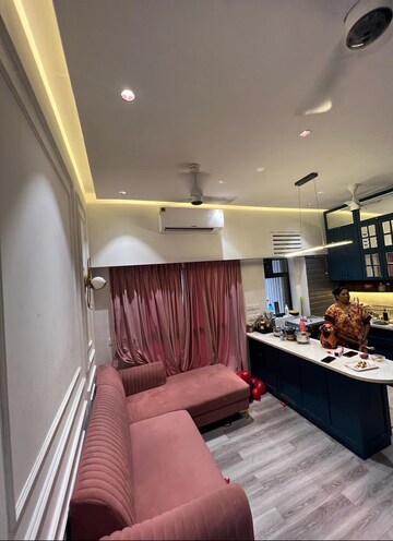 Living Room in 1.5 BHK Apartment at CCI Rivali Park, Borivali East – for Sale