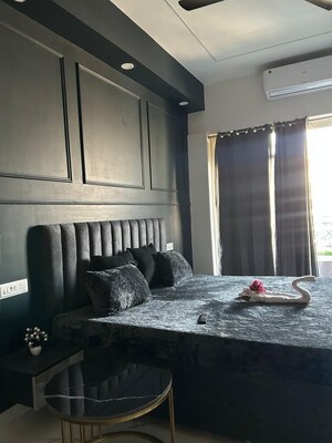 Living Room in Studio Apartment at Gaur City Center, Sector 4 Greater Noida – for Rent