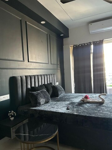 Living Room in Studio Apartment at Gaur City Center, Sector 4 Greater Noida – for Rent