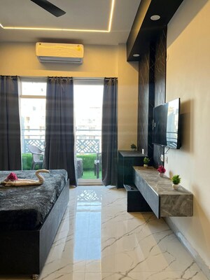 Bedroom in Studio Apartment at Gaur City Center, Sector 4 Greater Noida – for Rent