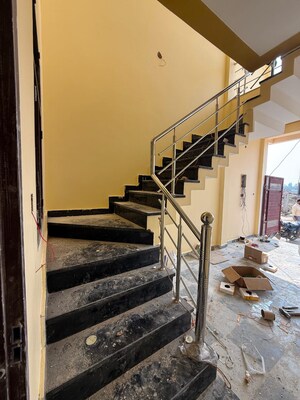 Staircase in 2 BHK Independent House at Mohanlalganj – for Sale