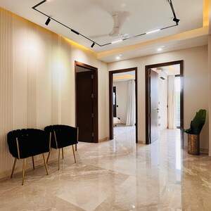 Living Room in 4 BHK Builder Floor at Malibu Town – for Sale