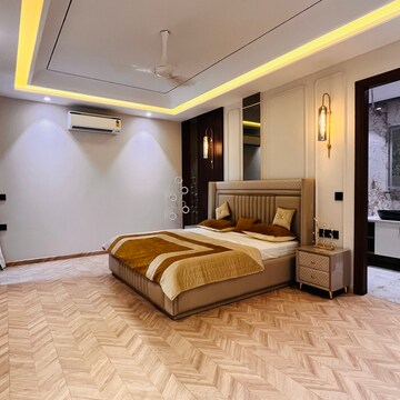 Living Room in 4 BHK Builder Floor at Malibu Town – for Sale