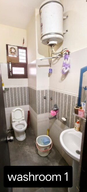 Bathroom in 2 BHK Builder Floor at Ambala Highway – for Sale