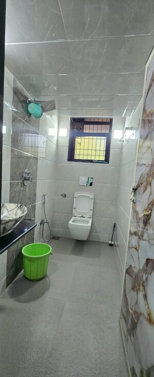 Bathroom in 2 BHK Apartment at Mhatre Tower, Ic Colony – for Rent