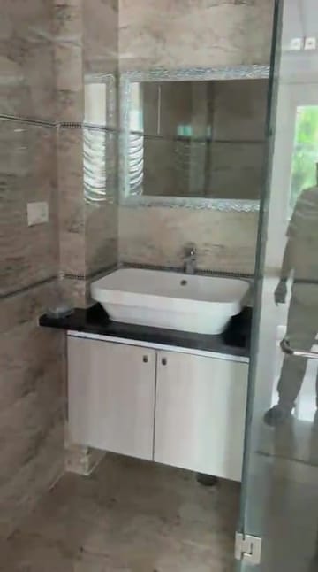 Bathroom in 3 BHK Builder Floor at Rajouri Garden – for Rent