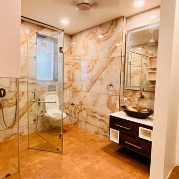 Living Room in 4 BHK Builder Floor at Nirvana Country Birch Court, Nirvana Country – for Sale