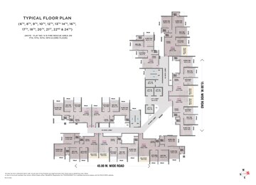 Master Plan in 3 BHK Apartment at Millennium Celesta, Kharghar Sector 34 – for Sale