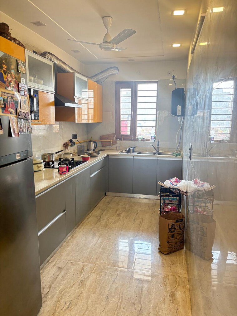 Kitchen, bp-homes 3 Bedroom 250 Sq.Yd. Builder Floor In Sector 85 Faridabad 9509978