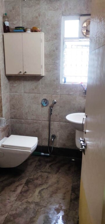 Bathroom in 2 BHK Apartment at Bhusari Colony – for Rent