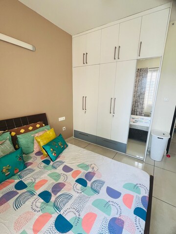 Team Area in 2 BHK Apartment at Prestige Lakeside Habitat, Varthur – for Rent