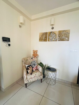 Living Room in 2 BHK Apartment at Prestige Lakeside Habitat, Varthur – for Rent