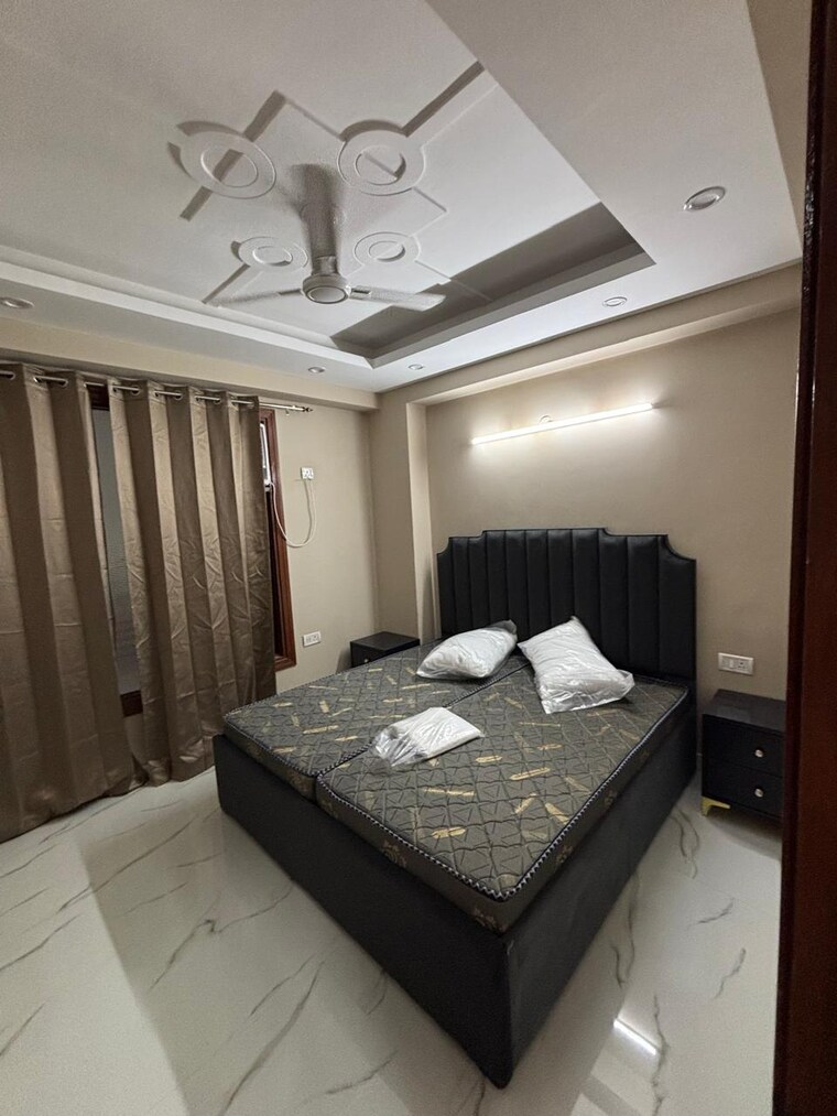 Bedroom, chattarpur 1 Bedroom 450 Sq.Ft. Builder Floor In Chattarpur Delhi 9510050